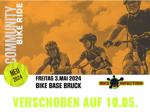 COMMUNITY RIDE AUF 10.05. VERSCHOBEN